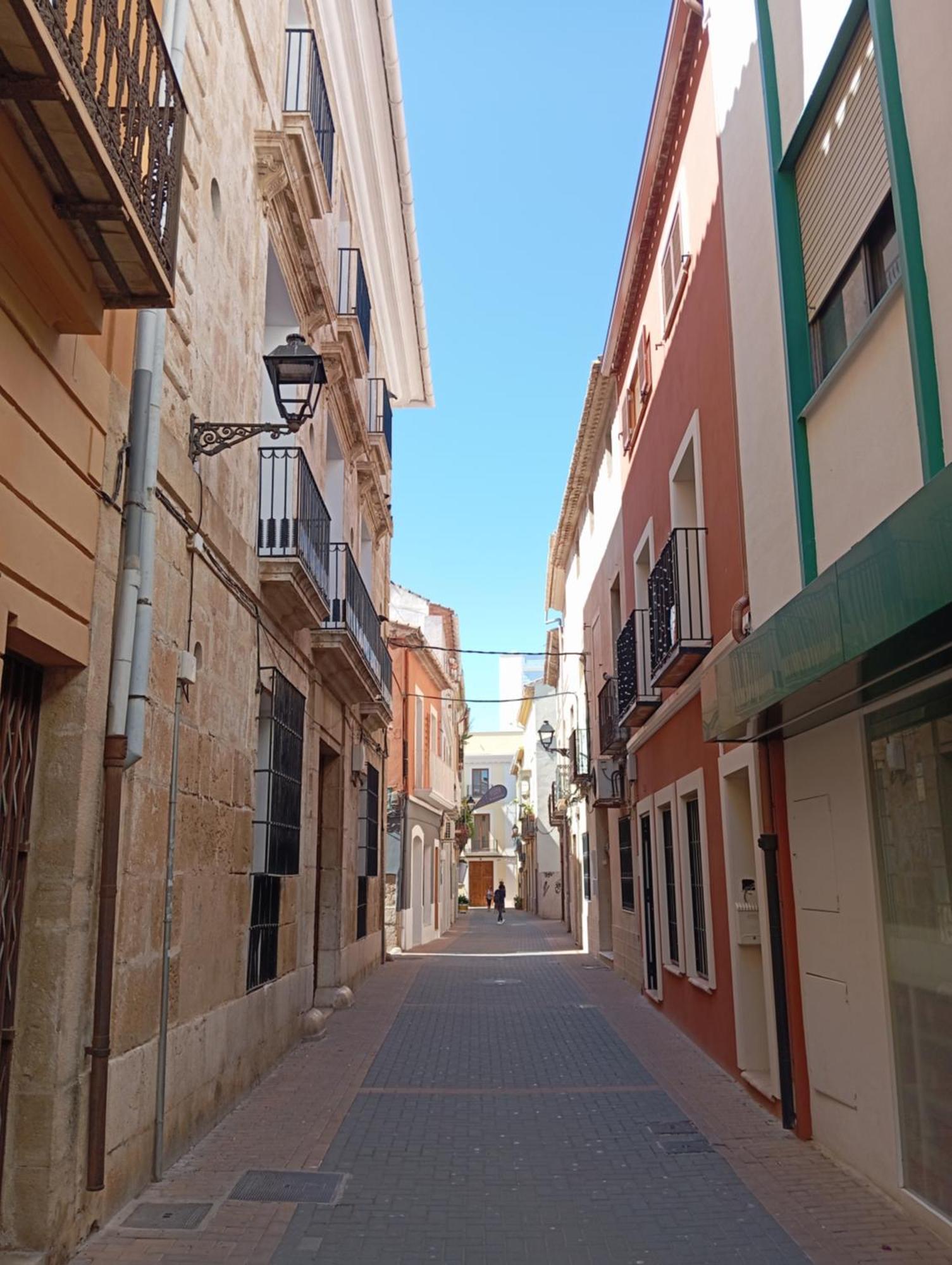 Casa El Angel Loft Denia Centro Con Parkingアパートメント エクステリア 写真